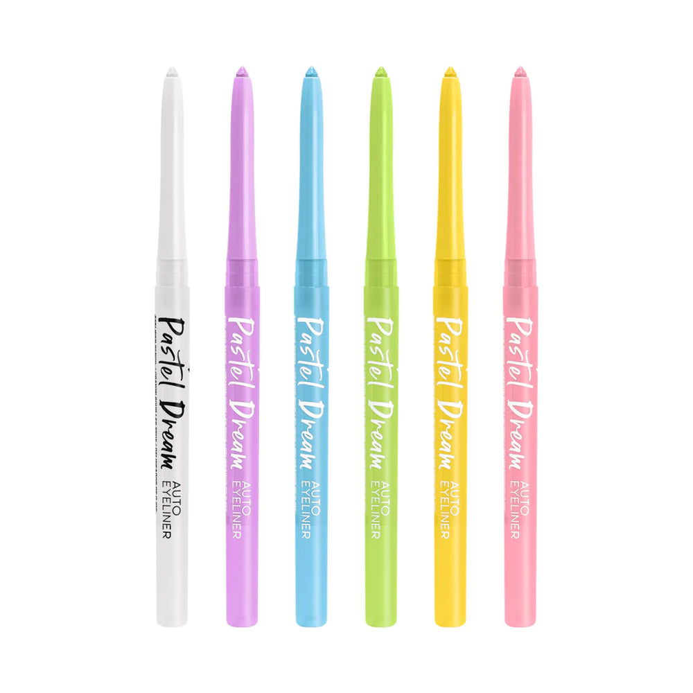 L.A Girl Pastel Dream Auto Eyeliner - Marshmallow 4pc Set + 1 Full Size Product Worth 25% Value Free