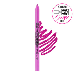 L.A. Girl Shockwave Neon Lip Liner - Blaze 4pc Set + 1 Full Size Product Worth 25% Value Free