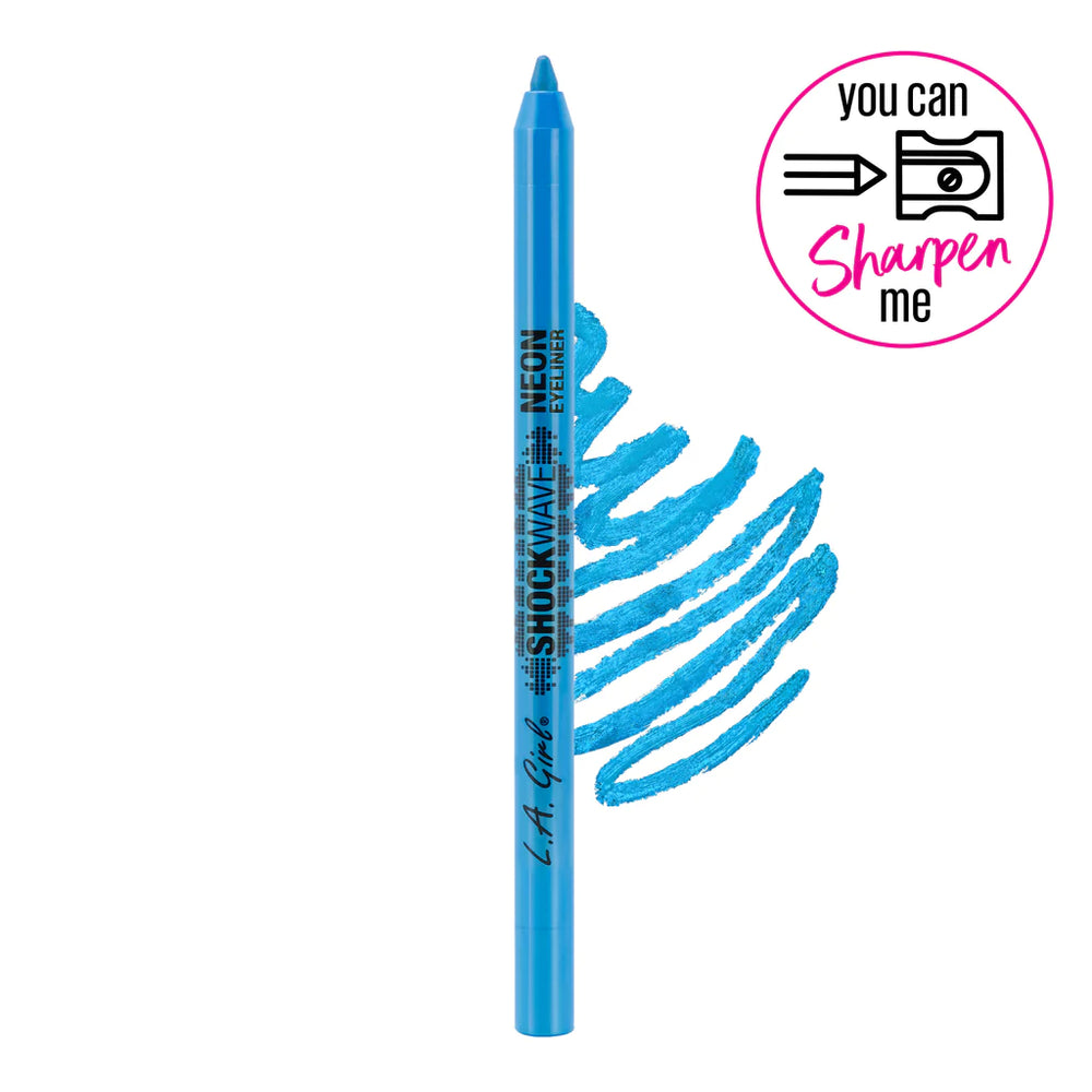 L.A. Girl Shockwave Neon Eye Liner - Electric 4pc Set + 1 Full Size Product Worth 25% Value Free