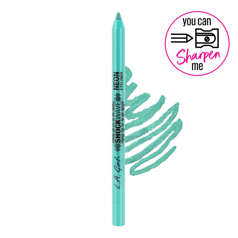 L.A. Girl Shockwave Neon Eye Liner - Fresh 4pc Set + 1 Full Size Product Worth 25% Value Free