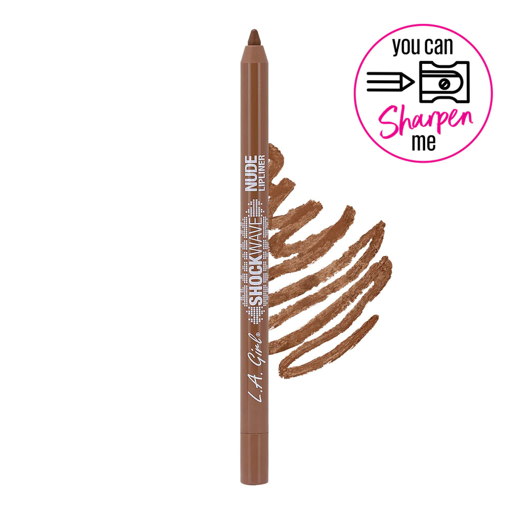 L.A. Girl Shockwave Nude Lip Liner-Gingerbread 4Pc Set + 1 Full Size Product Worth 25% Value Free