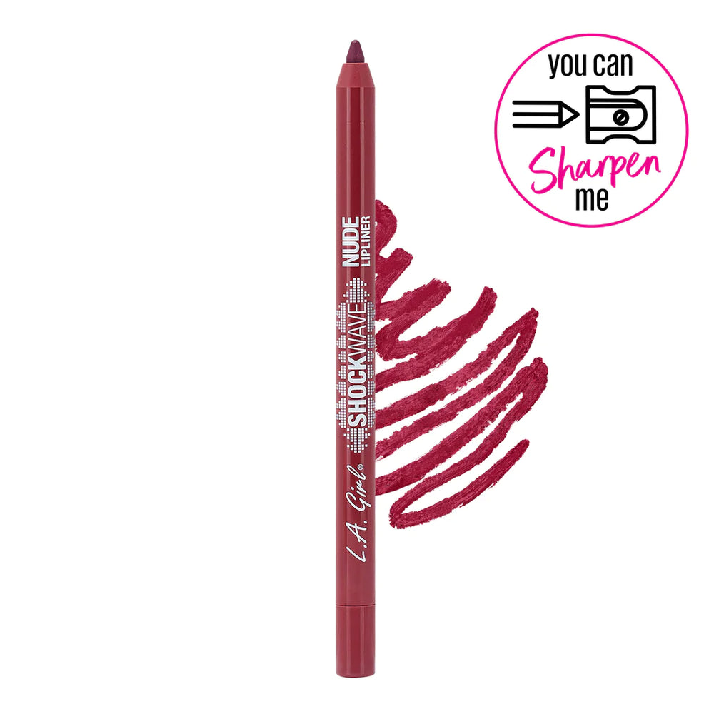 L.A. Girl Shockwave Nude Lip Liner-Karma 4Pc Set + 1 Full Size Product Worth 25% Value Free