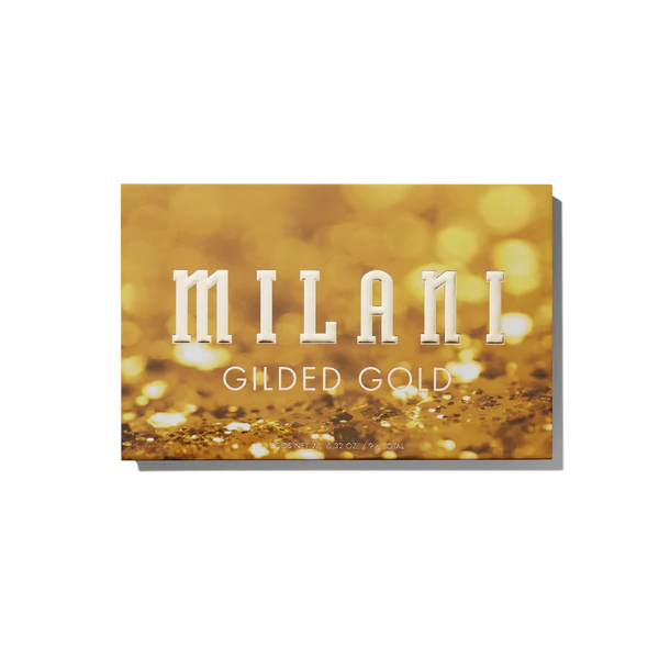 Milani Gilded Gold Palette - 110 Gilded Gold 4pc Set + 1 Full Size Product Worth 25% Value Free