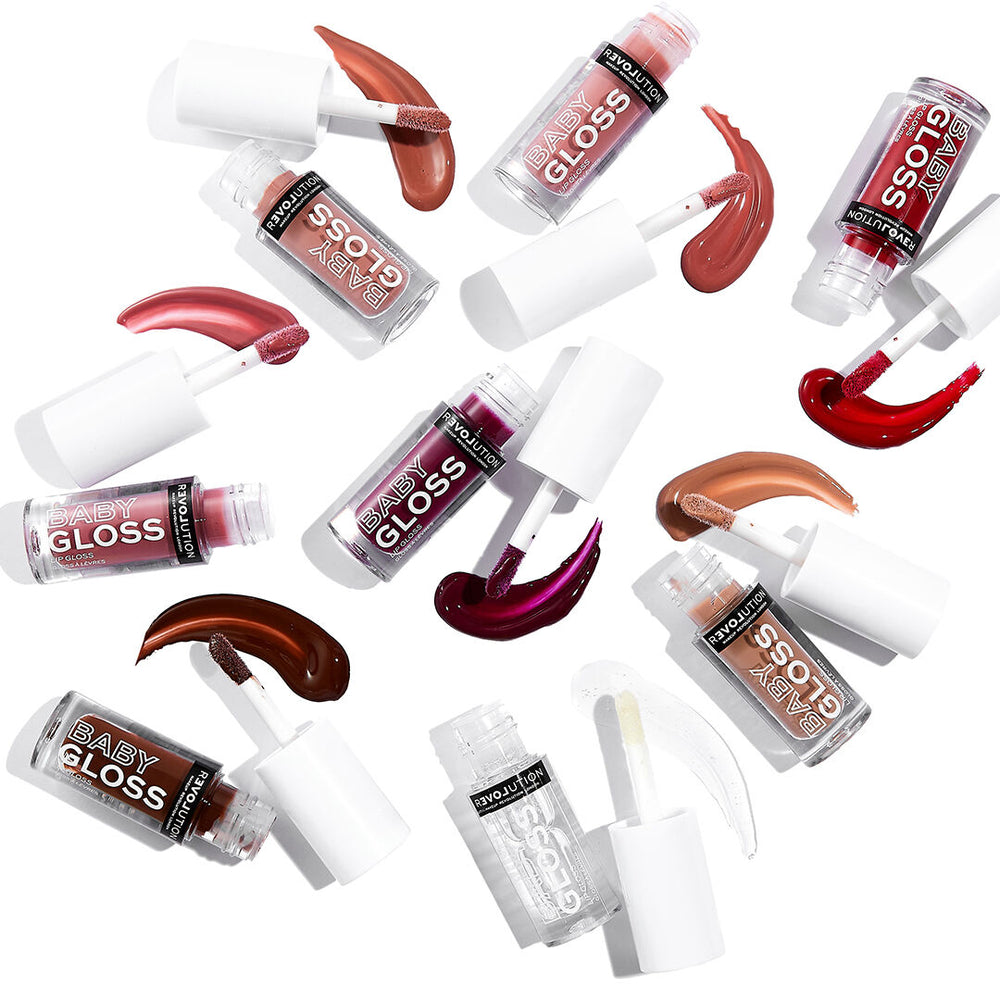 Revolution Relove Baby Gloss Wonder 4pc Set + 1 Full Size Product Worth 25% Value Free