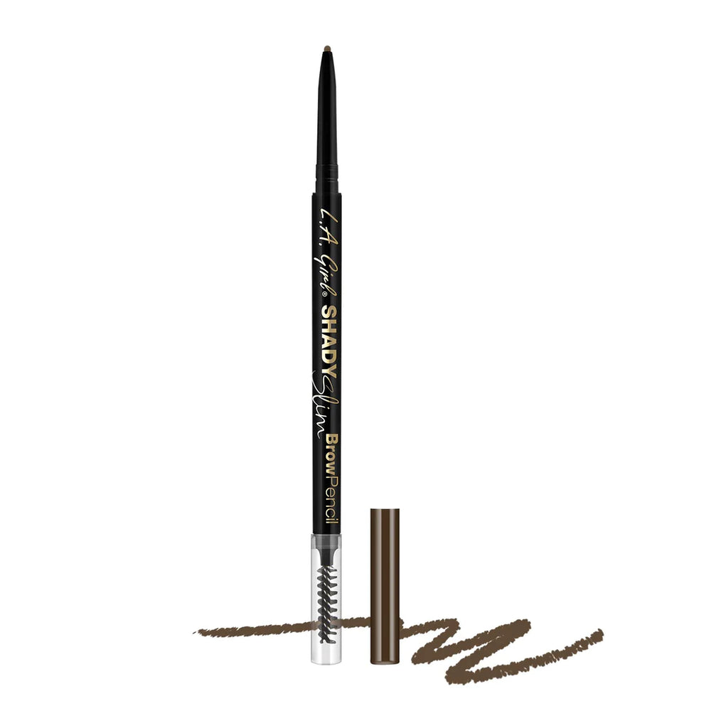 L.A. Girl Shady Slim Brow Pencil-Medium Brown 4Pc Set + 1 Full Size Product Worth 25% Value Free