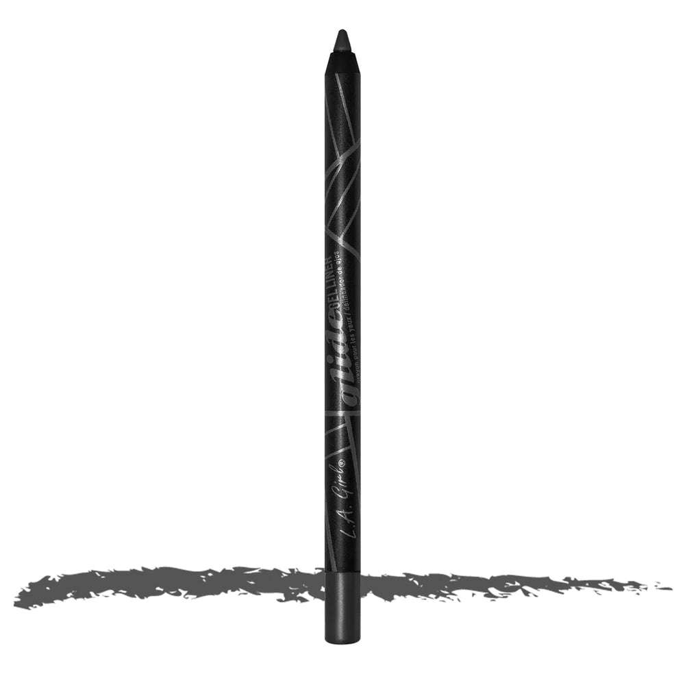L.A. Girl Glide Gel Eye Liner Pencil - Smoky Charcoal 4pc Set + 1 Full Size Product Worth 25% Value Free