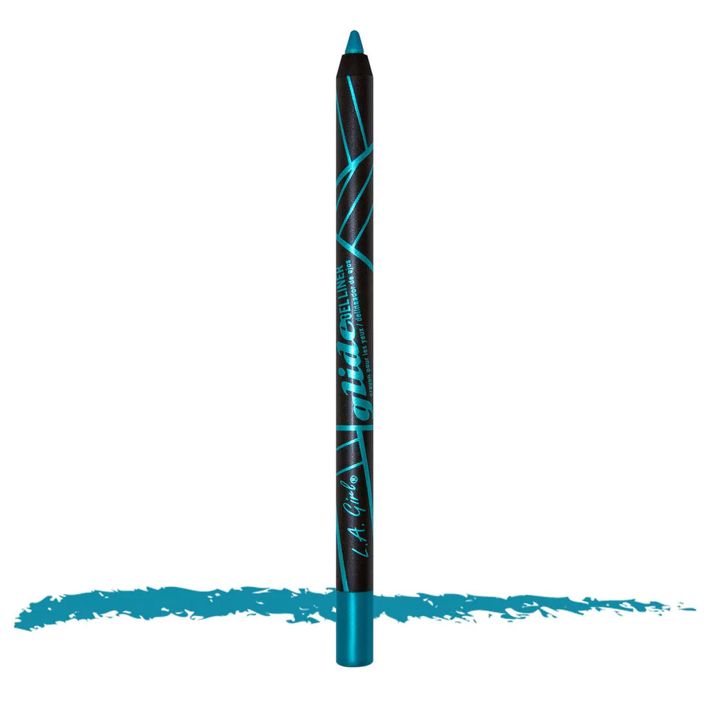 L.A. Girl Glide Gel Eye Liner Pencil - Mermaid Blue 4pc Set + 1 Full Size Product Worth 25% Value Free