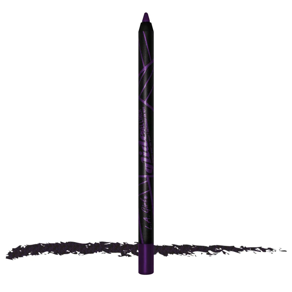 L.A. Girl Glide Gel Eye Liner Pencil - Black Amethyst 4pc Set + 1 Full Size Product Worth 25% Value Free