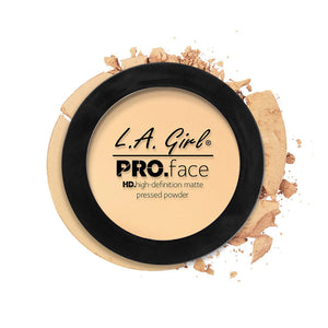 L.A. Girl HD Pro Face Pressed Powder - Classic Ivory 4pc Set + 1 Full Size Product Worth 25% Value Free