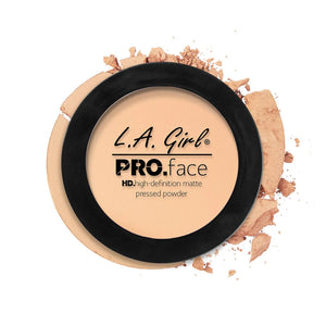 L.A. Girl HD Pro Face Pressed Powder - Porcelain 4pc Set + 1 Full Size Product Worth 25% Value Free