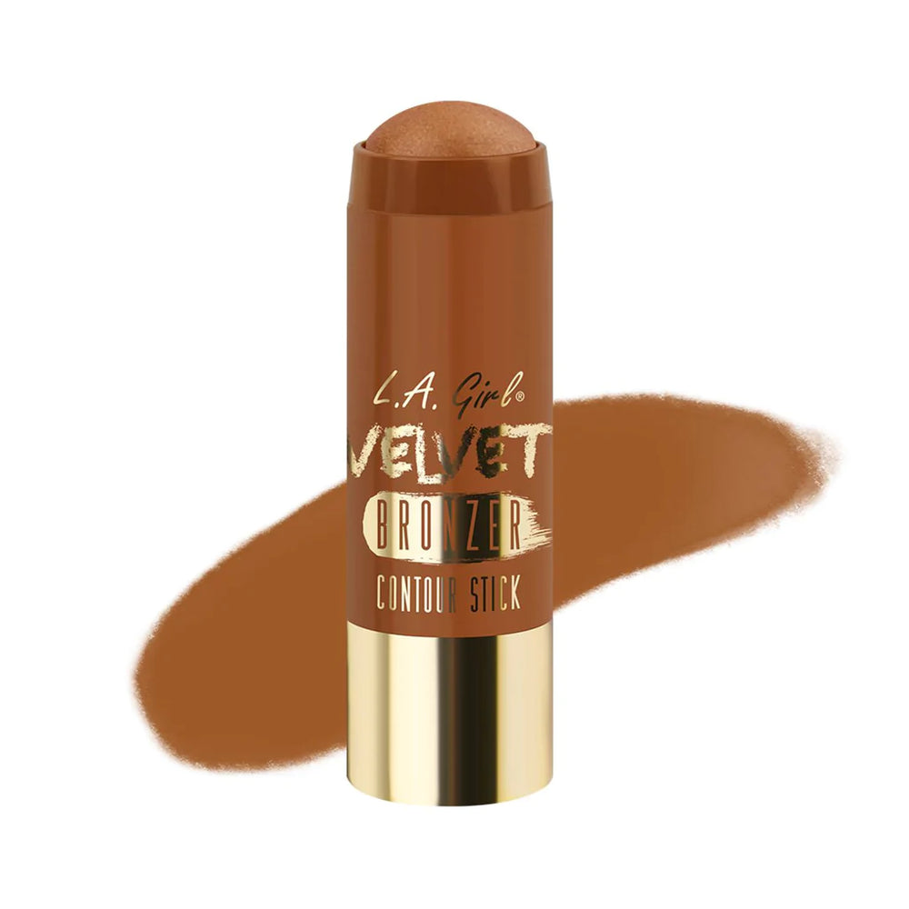L.A Girl Velvet Contour Sticks Bronzer - Goddess 4pc Set + 1 Full Size Product Worth 25% Value Free