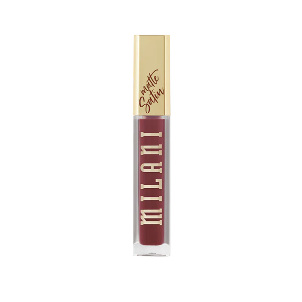 Milani Amore Satin Matte Lip Crème Elegant 4pc Set + 1 Full Size Product Worth 25% Value Free