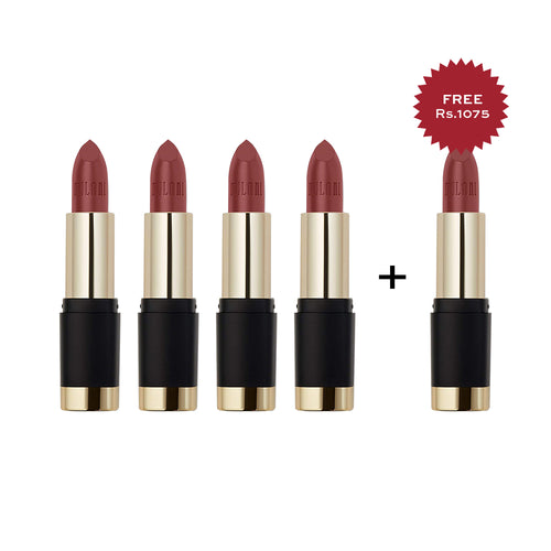 Milani Bold Color Statement Matte Lipstick I Am Confident 4pc Set + 1 Full Size Product Worth 25% Value Free