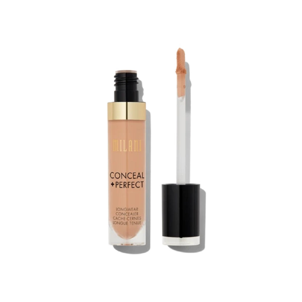Milani Conceal + Perfect Long Wear Concealer Pure Beige  4pc Set + 1 Full Size Product Worth 25% Value Free