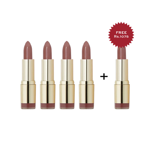 Milani Color Statement Lipstick Teddy Bare 4pc Set + 1 Full Size Product Worth 25% Value Free