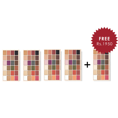 Makeup Revolution X Soph Eyeshadow Palette 4Pcs Set + 1 Full Size Product Worth 25% Value Free