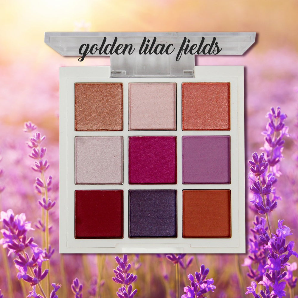 Playground Hero Shadow Palette - Golden Lilac Fields 4pc Set + 1 Full Size Product Worth 25% Value Free