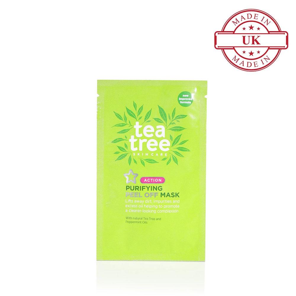 Superdrug Tea Tree Purifying Peel Off Mask 10ml 4Pcs Set + 1 Full Size Product Worth 25% Value Free