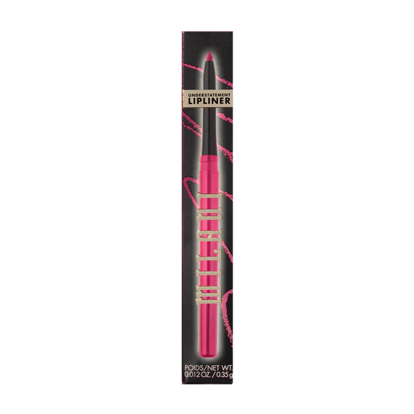 Milani Understatement Lipliner 130 Audacious Pink 4pc Set + 1 Full Size Product Worth 25% Value Free