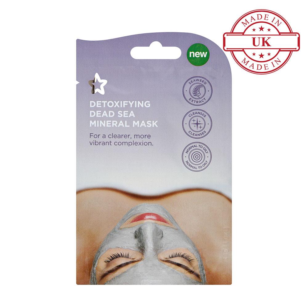 Superdrug Spa Detox Dead Sea Mud Mask 4pc Set + 1 Full Size Product Worth 25% Value Free