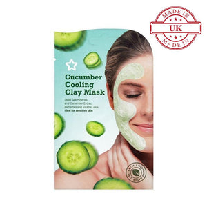 Superdrug Cucumber Cooling Clay Face Mask 4pc Set + 1 Full Size Product Worth 25% Value Free