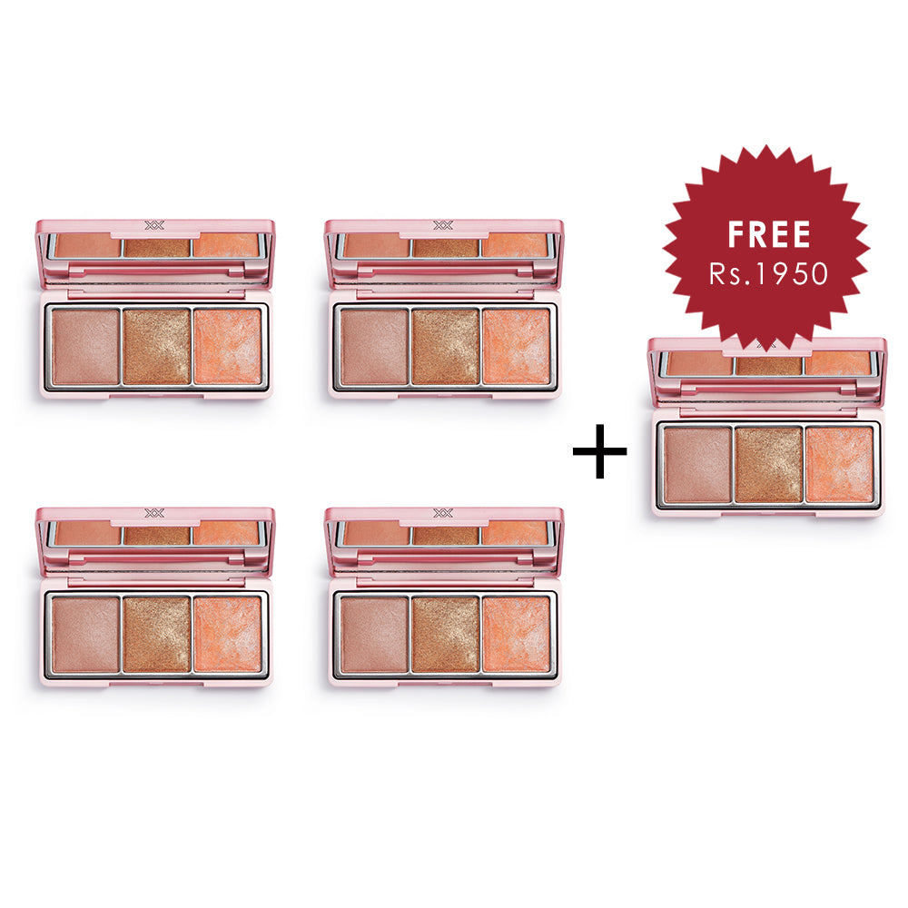 XX Revolution CompleXXion Intrinsic Face Palette 4pc Set + 1 Full Size Product Worth 25% Value Free