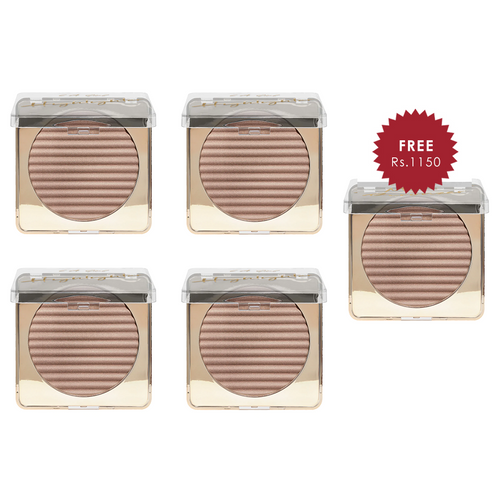 L.A. Girl Highlighter Sunkissed Glow 4pc Set + 1 Full Size Product Worth 25% Value Free