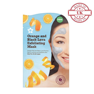 Superdrug Orange and Lava Exfoliating mask 15ml 4pc Set + 1 Full Size Product Worth 25% Value Free